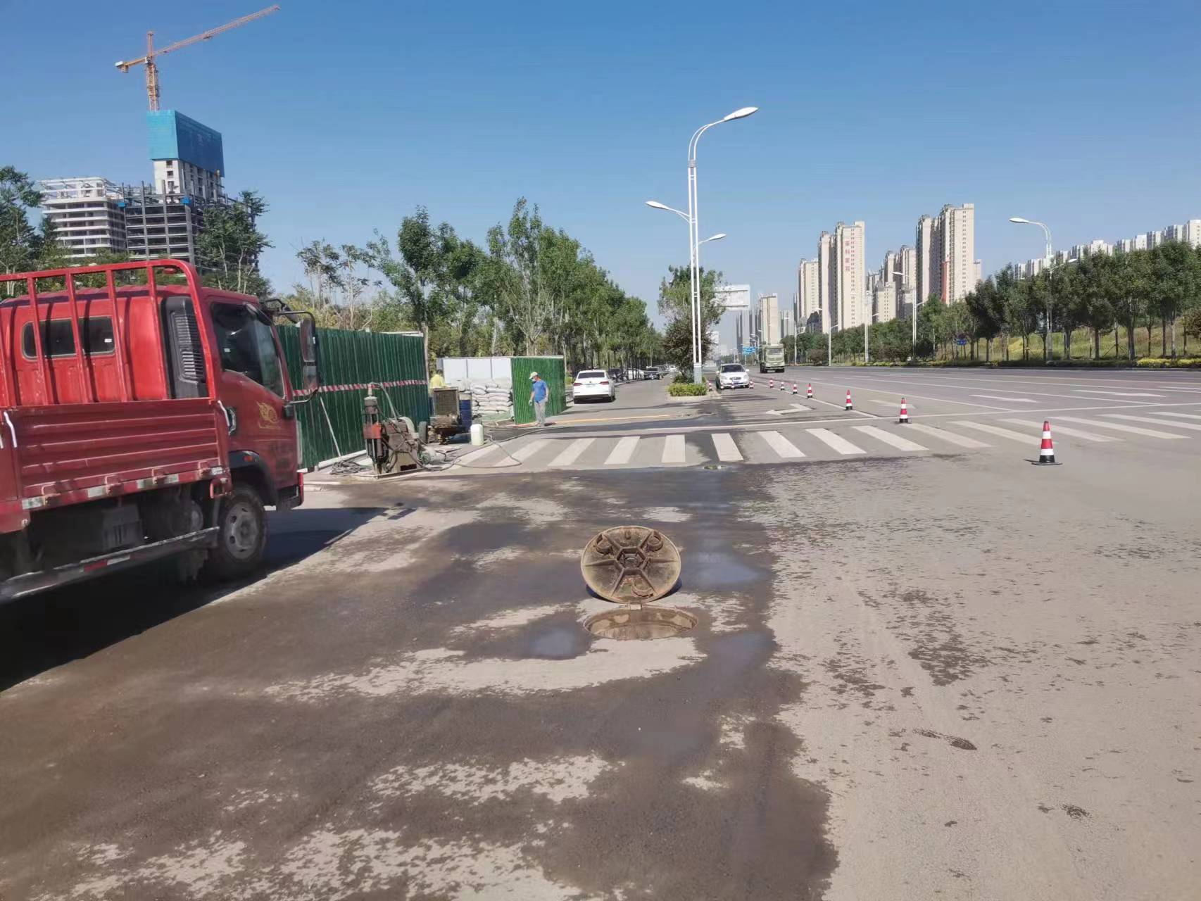 广陵路面地基沉降注浆